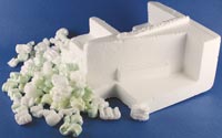 Styrofoam packaging