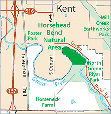 Horsehead Bend Location map