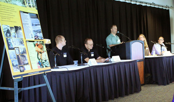 panel of speakers at 2014 Mattress Recycling Summit