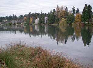 Echo Lake in Shoreline, Washington
