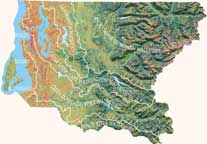 Map of Watersheds